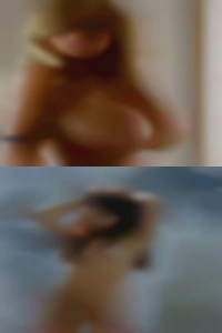 Playing naked wife in bedroom.
